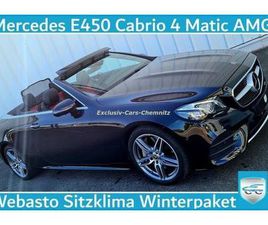 MERCEDES-BENZ E 450 4MATIC AMG WEBASTO ACC SITZKLIMA 360 4XSH
