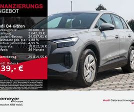 AUDI Q4 E-TRON 40 NAVI-PRO SITZHZG LED DAB