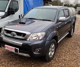 2010 TOYOTA HILUX INVINCIBLE 2010 D/CAB PICKUP 3.0 D-4D 4WD 171 DAMAGED REPAIRABLE SALVAGE PICK U...