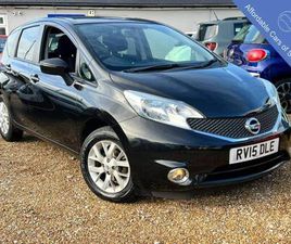 NISSAN NOTE 2015 NISSAN NOTE 1.2 ACENTA 5DR MPV PETROL MANUAL