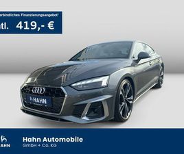 AUDI A5 SPORTBACK 45TDI S LINE QU S-TRC CAM NAVI TEMP