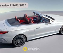 CLE CABRIO (A236) CLE 200 4MATIC CABRIO ADVANCED PLUS