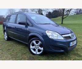 VAUXHALL ZAFIRA 1.6 EXCLUSIV EURO 4 5DR