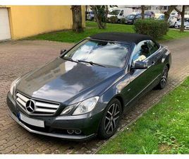 MERCEDES-BENZ E 220 CABRIOLET BLUETECH AGOSTO/10