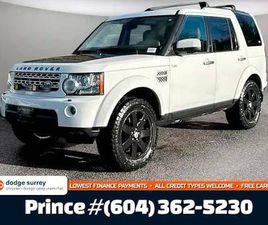2011 LAND ROVER LR4 4WD V8 LUX SUV: CLEAN, BC VEHICLE