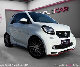 SMART FORTWO CABRIO BRABUS SMART FORTWO COUPE BRABUS XCLUSIVE 0.9 109 CH S&S BA6 GPS CAMERA DE RECUL ÉTAT NEUF ENTRETIEN COMPLET SMART GARANTIE 12 MOIS
