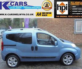 FIAT QUBO 1.4 MY LIFE EURO 5 5DR PETROL MANUAL