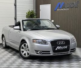 AUDI A4 CABRIOLET 1.8I TBO 163 CH DESIGN EDITION - SUIVI COMPLET
