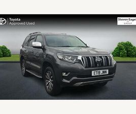 TOYOTA LAND CRUISER INVINCIBLE SUV'S 2.8D INVINCIBLE AUTO 4WD EURO 6 5DR (7 SEAT)