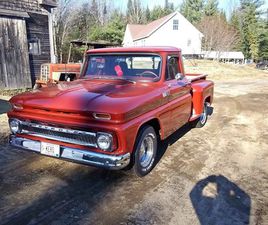 1965 CHEVROLET C/K PICKUP 1500 300 MILES, 400 SMALL BLOCK V8, RED EXTERIOR
