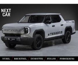 MAXUS ETERRON9 4X4 LUXURY 102KWT 5-SETER LED LUFT NAVI SKINN