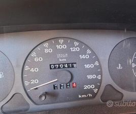 FIAT PALIO 1.2 BEN-GPL ANNO 2000 KM70000 ORIGINALI
