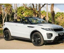 RANGE ROVE EVOQUE CONVERTIBLE 2.0TD4 HSE DYNAMIC 4