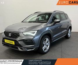 SEAT ATECA SEAT ATECA 1.5 TSI DSG7 AUT. FR BUSINESS INTENSE AIRCO ECC NAVI CARPLAY PDC VA + CAMERA ADAPTIVE CRUISE CONTROL LED MATRIX STOEL/STUURVERWARMING KEYLESS AMBIENT