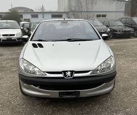 PEUGEOT 206 1.6 CC AUTOMAT MIT MFK CANTON SOLEURE - TUTTI.CH