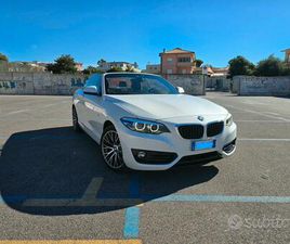 BMW 218D AUTOMATICA SPORT CABRIO
