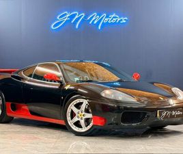 FERRARI 360 MODENA F1 SIÉGES CARBON AVEC HARNAIS AILERON NOVITEC ROSSO -