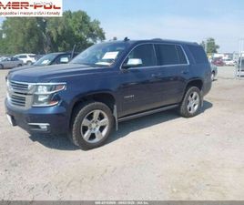 CHEVROLET TAHOE 2017 CHEVROLET TAHOE 4WD 4DR PREMIER 5.3 BENZYNA 355KM