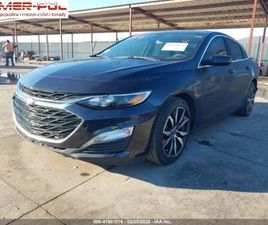 CHEVROLET MALIBU 2022 CHEVROLET MALIBU 4DR SDN RS 1.5 BENZYNA 160KM