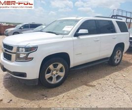CHEVROLET TAHOE 2017 CHEVROLET TAHOE 2WD 4DR LS 5.3 BENZYNA 355KM