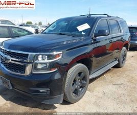 CHEVROLET TAHOE 2017 CHEVROLET TAHOE 4WD 4DR LT 5.3 BENZYNA 355KM