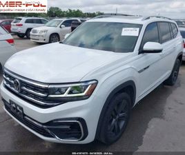 VOLKSWAGEN ATLAS 2022 VOLKSWAGEN ATLAS 3.6L V6 SEL R-LINE 4MOTION 3.6 276KM
