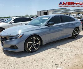 HONDA ACCORD 2022 HONDA ACCORD HYBRID SPORT 2.0 HYBRYDA 212KM