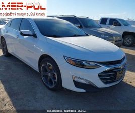 CHEVROLET MALIBU 2023 CHEVROLET MALIBU 4DR SDN 1LT 1.5 BENZYNA 160KM