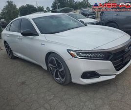 HONDA ACCORD 2022 HONDA ACCORD HYBRID SPORT, SILNIK BENZYNOWY 2.0 L , 2.0