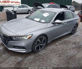 HONDA ACCORD 2020 HONDA ACCORD SEDAN SPORT 1.5T CVT 1.5 BENZYNA 192KM