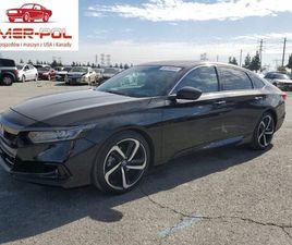 HONDA ACCORD SPORT 2022 2.0L 2.0 BENZYNA 252KM