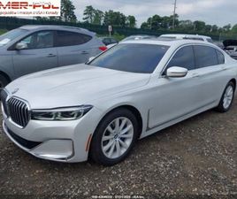 BMW SERIA 7 2021 BMW 7 SERIES 740I XDRIVE SEDAN 3.0 BENZYNA 335KM