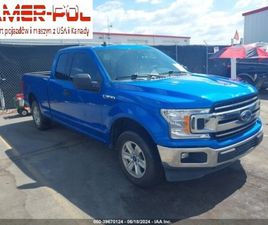 FORD F150 2019 FORD F-150 XL 2WD SUPERCAB 6.5 BOX 3.3 BENZYNA 290KM