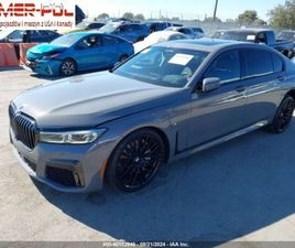 BMW SERIA 7 2022 BMW 7 SERIES 745E XDRIVE PLUG-IN HYBRID 3.0 280KM