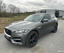 JAGUAR F-PACE P300 JAGUAR F-PACE - 3.0L V6 DIESEL AWD 300CH - R-SPORT / CARPLAY / ATTELAGE / TOIT OUVRANT PANO / VIRTUAL COCKPIT / CAMÉRA DE RECUL / AIDE AU STATIONNEMENT / SIÈGES