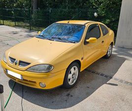 RENAULT MÉGANE 1 PHASE 2 COUPÉ – 1.6 16V – ESSENCE – JAUNE
