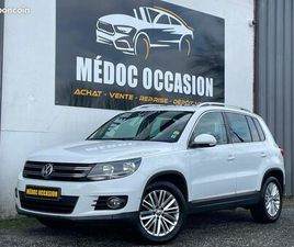 VOLKSWAGEN TIGUAN PHASE 2 2.0 TDI 110 CV BLUEMOTION CUP TOIT OUVRANT/RADAR/GPS/PARK ASSIST DISTRIBUTION OK