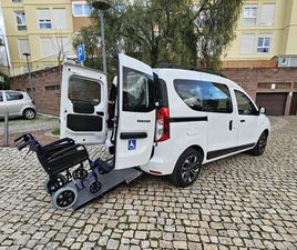 DACIA DOKKER 1.5DCI RAMPA CADEIRA RODAS / MOBILIDADE REDUZIDA JULHO/18