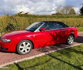 AUDI A4 CABRIOLET 3.0 V6 BOÎTE MANUELLE