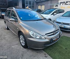 PEUGEOT 307SW CART GREIS 7 PLAS 1.6 110 CH 6CV CT OK BOITE AUTO