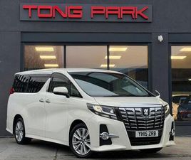TOYOTA ALPHARD 2.5 PETROL S A PACKAGE AUTO 5DR