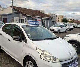 PEUGEOT 208 SOCIETE PEUGEOT 208 1,6 HDI 75 AFFAIRE 2017 199KMS 1ÈREMAIN 3990E TVA RÉCUPÉRABLE