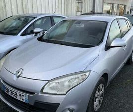 RENAULT MEGANE SOCIETE RENAULT MEGANE III ESTATE N1 1.5 DCI 85CH AUTHENTIQUE PRO 2 PLACES VENDU EN L'ETAT