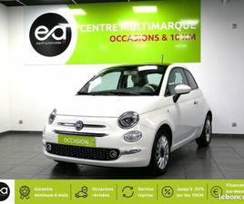 FIAT 500 FIAT 500 1.2 69 CV LOUNGE - TOIT PANORAMIQUE