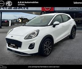 FORD PUMA FORD PUMA 1.0 FLEXIFUEL 125CH S&S MHEV TITANIUM