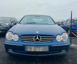 MERCEDES CLK 2004 CABRIOLET RHD