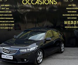 VENTE A DISTANCE LIVRAISON FRANCE HONDA ACCORD VIII (2) 2.2 I-DTEC 150CH LUXURY BOITE AUTO CUIR CLIM JA FAIBLE KM TRES BON ETAT
