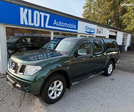 NISSAN NAVARA 2.5 DCI 171CH - 1ÈRE MAIN - HISTORIQUE D'ENTRETIEN - DOUBLE CAB - BVM - 4X4 - 100000KM