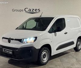 CITROËN BERLINGO VAN M DIESEL 100 CH MANUELLE