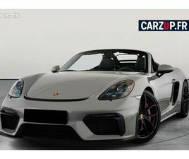 PORSCHE BOXSTER SPYDER 718* 4.0 – 420 CH * BOÎTE MANUELLE * BAQUETS CARBONE * PPF * BOSE